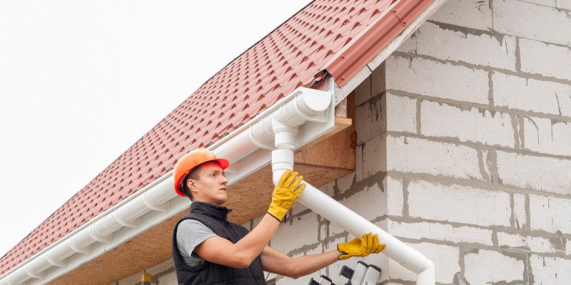 Half Round Gutters in Powell, Tennessee